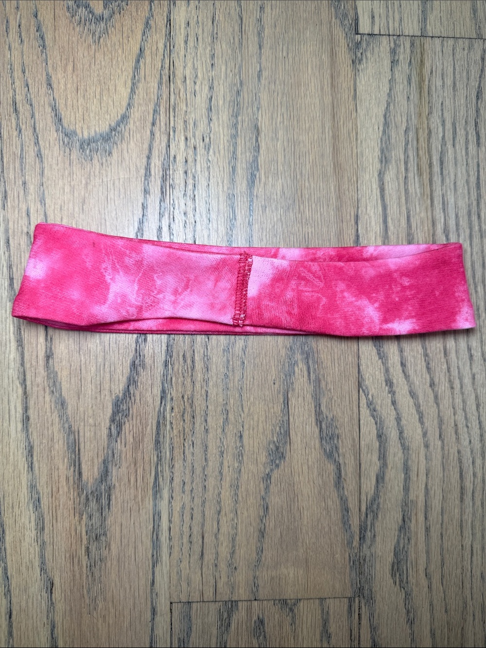 Lululemon Pink Tie-Dye Logo Headband One Size - Picture 5 of 6